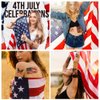 Jctato 4th of July Tattoos Half Arm Independence Day Fake Tattoo Face Tattoos American Flag Temporary Tattoos for Men Women Kids Party Favor,Half Arm Tattoo