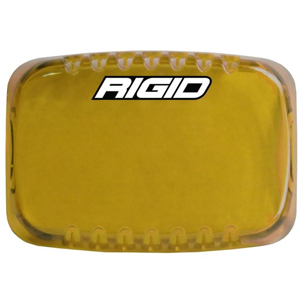RIGID INDUSTRIES SR-M Series Light Cover, Off Roading Light Cover, Durable Polycarbonate Plastic, Easy to Install, Snap On Light Cover, Light Protection, Off Roading Accessories (301933, Yellow)