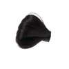 Pokinge 2pcs Black Bowknot Wig Clips, Natural Fake Hair Extensions Ponytails Hair Bows, Party Hair Styling Tools Hair Clips Accessories for Girl Women