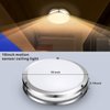 LINEWAY Motion Sensor Ceiling Light LED Flush Mount Light Fixture 10inch 16W 1600LM Timer Sensor Range Adjustable Warm White Ceiling Lamp for Hallway Garage Porch Stairway