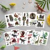 Konsait 24 Sheets Dinosaur Temporary Tattoos, Realistic Dinosaur Tattoos Long Lasting Dino Tattoos Fake Tattoos Boys Tattoos Dinosaur Party Favors Birthday Party Supplies For Boys And Girls 99 Pcs