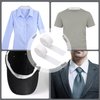 2 Roll Disposable Collar Protector Sweat Pads, Self-adhesive Shirt Collar Protector Comfortable Collar Sweat Pads Shirt Neck Liner Invisible Protector Hat Sweat Liner Against Sweat Stains (white)