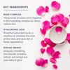 HERITAGE STORE Rosewater Jelly Facial Mask - Hydrating Treatment for Dry Combination Skin, Gel Face Mask Locks in Moisture w/Hyaluronic Acid and Rose Complex, Hypoallergenic, Vegan, Cruelty Free, 2oz