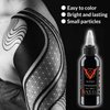 BAODELI 1 Bottle 4 OZ Tattoo Ink Super Black Ink Pigment Set Kits Body Arts 120 ml Black Professional Beauty Permanent Makes Up Paints (120ML)