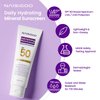 NAISIGOO Sunscreen for Face Body Mineral Sunscreen SPF 50 Travel Size Sunscreen Moisturizer Face, Broad Spectrum UVA/UVB Protection, Non-Greasy Water Resistant, Body Suncreen Lotion, 2.5 fl. oz