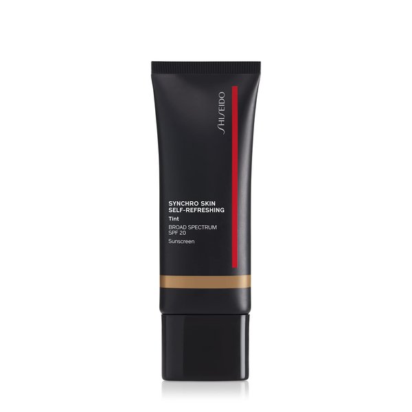 Shiseido Synchro Skin Self-Refreshing Tint SPF 20, Medium Keyaki 325 - Light Coverage, Tinted Moisturizer - 12-Hour Wear, 24-Hour Hydration - Waterproof, Shine Resistant & Non-Comedogenic