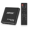 HDMI Media Player, Black Mini 1080p Full-HD Ultra HDMI Digital Media Player for -MKV/RM- HDD USB Drives and SD Cards