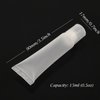 Honbay 10PCS 15ml Refillable Clear Empty Lip Gloss Balm Containers Soft Empty Tubes