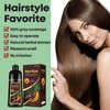 Natural Silver Gray Hair Color Shampoo 500ml, 3-IN-1 Hair Dye Shampoo, Hair Nourishing & Dyeing for Men Women Colors in 10-15 mins, Silver Hair Dye Color Easy to Use（Natural Silver Gray）