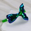 Mermaid Headband Laser Star Glitter Hair Band Starfish Sequin Hair Accessories Girls Women Birthday Seaside Pool Party (Ls Green Mermaid)