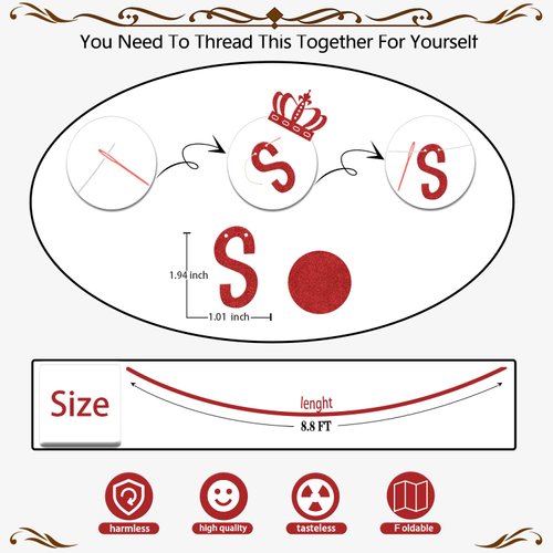 It's Berry Fun to be One Banner, Strawberry 1st Birthday Decorations, Berry Sweet One Baby Shower Decoration, First Baby Girls One Year Old Birthday Party Supplies Red Green