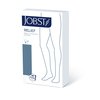 JOBST Relief 20-30 mmHg Compression Socks, Thigh High with Silicone Band, Black, Petite Medium