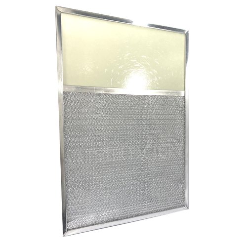 2-Pack Air Filter Factory 12-1/2 x 18 x 3/8 Inches Range Hood Aluminum Lens Grease Filters