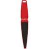 ForPro Pedicure Paddle Foot File, Double-Sided Foot File for Heels, Disposable & Sanitizable, 80/180 Grit, Red, Pack of 12