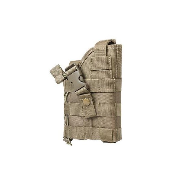 M1SURPLUS Tactical Tan Color Ambidextrous MOLLE Compatible Pistol Holster fits Glock G17 G19 G19X G20 G21 G31 G34 G35 G37 G41 SIG P226 P320 M17 Pistols
