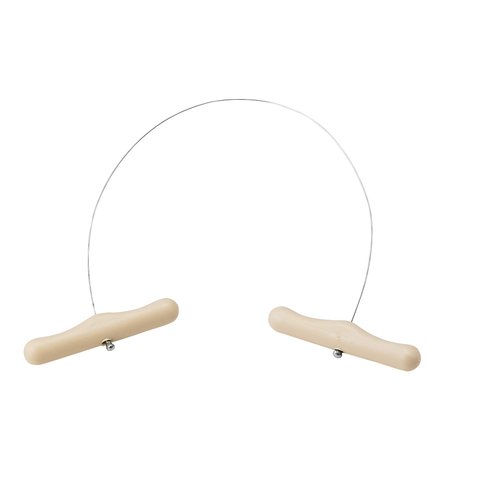 Fantes Cheese Wire Cheese Slicer, Stainless Steel, 12-Inches Long, The Italian Market Original since 1906