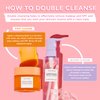 Glow Recipe Blueberry Bounce Gentle Face Cleanser - 3-in-1 Foaming Double Cleanser, Makeup Remover Face Wash & Clarifying Mask - Hydrating Hyaluronic Acid, Blueberry Extract & Exfoliating AHA (160ml)