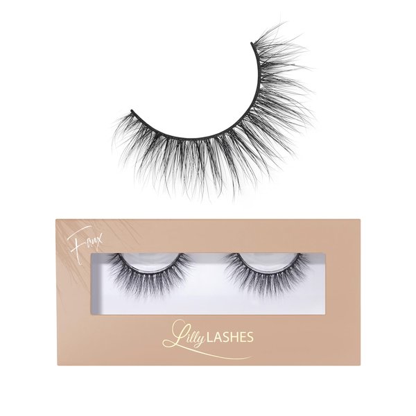 Lilly Lashes Everyday Minimal Faux Mink Lashes Fake Lashes Natural Look Faux Wispy Lashes Mink Fake Eyelashes To Be Worn With Eye Glasses Natural Lashes 13 mm Reusable Up to 20 Times
