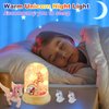 SunnyOcean Unicorn Gifts for Girls, Craft Kits for Kids Ages 3-10, Unicorn Toy Girls Birthday Gifts, Toys for Girls Aged 3 4 5 6 Years Old, DIY Night Light Birthday Christmas