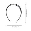 minkissy 2pcs Toothed Headbands Plastic Hair Band Anti-slip Hair Hoop Daily Headpiece for Women Girls