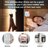 SanJie Door Chime, Door Open Contact Sensor Alarm for Business/Store/Home/Office When Entering, with 600 FT Range,55 Chimes 5 Adjustable Volume 2 Receivers +2 Sensors