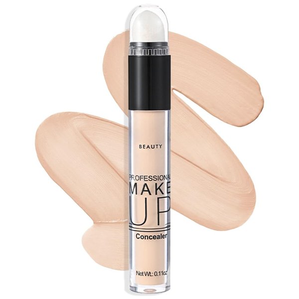 1 Pack Liquid Foundation Cream for Face Makeup,Durable Full Coverage Matte Concealer Make Up,Oil Control & Waterproof Base Primer -0.35 Fl.Oz (01#)