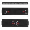 HYVAWO Waist Belt Neoprene Padded Gym Pulley Strap with Rings for Cable Machines Fitness Exercise Speed Agility Resistance Training