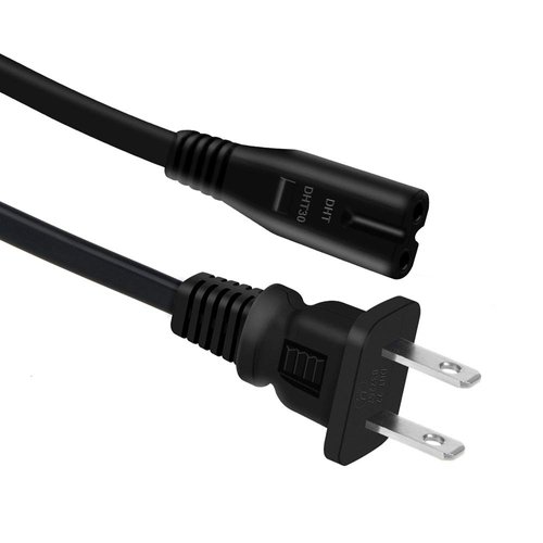 J-ZMQER 6ft/1.8m UL Listed AC Power Cord Cable Plug Compatible with Bose Dual Voltage PS-28 Series