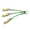 Dog Leash Splitter Coupler (2 Dog or 3 Dog) (Green, 3 Dog)