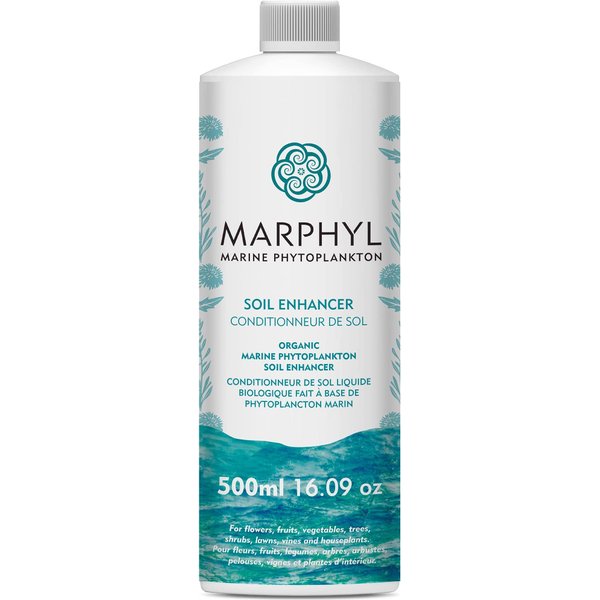 MARPHYL Organic Liquid Fertilizer - Outdoor & Indoor Plant Food - All-Purpose, Nutrient-Rich Lawn Fertilizer & Soil Enhancer for House Plants, Flowers, Vegetables, Succulents, Bamboo, Hydroponics