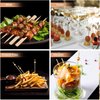 1000PCS Bamboo Cocktail Picks, 4.7 Inch Eco-Friendly Food Picks for Charcuterie Sticks, Gold Ball Party Toothpicks for Drinks, Fruits, Cheese, Appetizers, Wedding, Home Bar Accessories