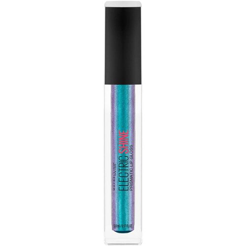 Maybelline New York Lip Studio Electric Shine Prismatic Lip Gloss Makeup, Electric Blue, 0.17 fl. oz.