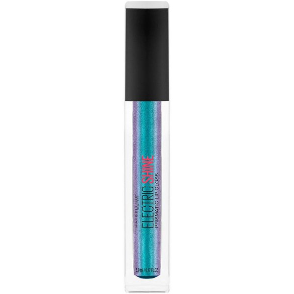 Maybelline New York Lip Studio Electric Shine Prismatic Lip Gloss Makeup, Electric Blue, 0.17 fl. oz.