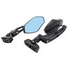 NewYall Set of 2 Right and Left Black Racing Rear view Mirror