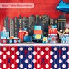durony 3 Pieces Baseball Tablecloth Plastic Baseball Table Cover Baseball Theme Party Supplies Waterproof Rectangle Tablecloth for Baseball Theme Birthday Sport Party Decorations