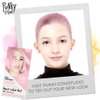 Punky Colour Box Kit Cotton Candy - For Bleached, Blonde or Highlighted Hair, Non-Damaging Hair Dye, Vegan, PPD and Paraben Free, Conditions and Transforms to Vibrant Hair Color, lasts up to 35 washes