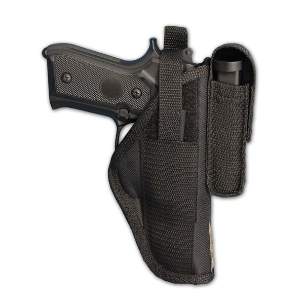 Barsony Gun OWB Belt Holster with Magazine Pouch for COLT Double Eagle Govt Right