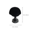 KALLORY Mannequin Head Model Wig Suction Cup Stand Wig Making Holder Mushroom Stand Foam Head Manikin Doll Head Wig Stand for Styling
