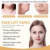 Face Lift Tapes, Invisible Facial Lifting Stickers, (4pcs bands, 20pcs tapes) Face Rescue Instant Correcting Strips Anti-Wrinkles V-face Lifting Facial Skin