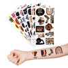 96 PCS Black History Month Black Lives Matter Day Civil Rights Temporary Tattoos Stickers Themed Birthday Party Decorations Favors Supplies Decor BLM African American Gifts For Kids Boys Girls Prizes