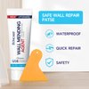 BONCART Drywall Repair Kit, Spackle Wall Repair Kit, 3 Pack Wall Mending Agent Putty, Wall Repair Paste Plaster for Wall Crack/Nail Hole, Wall Hole Filler with 2inch 4inch Wall Patch