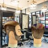 simnient Male Mannequin Head with Beard,Training Head,100% Real Human Hair for Hairdressers Manikin Head for Hair Styling and Practice,Hair Stylists,Cosmetologist,Barber Shop,Cosmetology School