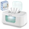 Jool Baby TinyBums Baby Wipe Warmer & Dispenser with LED Changing Light & On/Off Switch (Aqua)