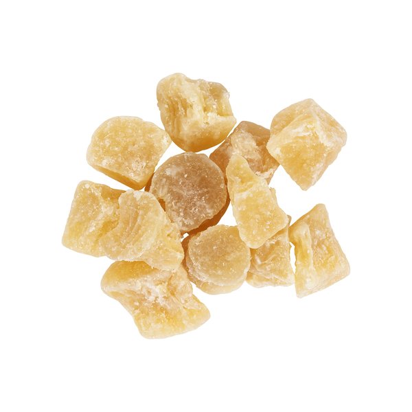 OliveNation Diced Uncrystalized Ginger, Naked Candied Australian Ginger Bits for Baking, Cooking, Snacking, Non-GMO, Gluten Free, Kosher, Vegan - 8 ounces
