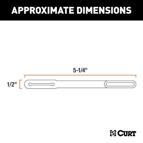 CURT 58200 Vehicle-Side 4-Pin Flat Trailer Wiring Harness Connector Dust Cover