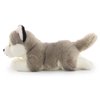 Dog Stuffed Animals-Husky Stuffed Animal, 16'' Soft Dog Plush Handmade, Cuddly and Realistic Husky Stuffed Toy for Kids Boys and Girls, Huggable and Washable, Xmas Valentines Day Easter Birthday Gift