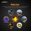 Partsam 4 Pcs 2.5inch Oval Amber Lens 2 Diode LED Trailer Truck Clearance Side Marker Light