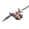 Beautiful Portable Mini Tattoo Machine Tattoo Key Chains, Tattoo Gun Model Keychain Bag Pendant Necklace Clothes Decoration For Fashional People, Tattoo Artist Cx12 Black
