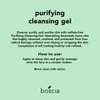 BOSCIA Purifying Cleansing Gel - Cleanser Face Wash - Vegan & Cruelty-Free - With Hydrating Green Tea Antioxidants - Natural Clean Skincare for Dry, Normal, Combination & Oily Skin Types - 9.8 fl oz