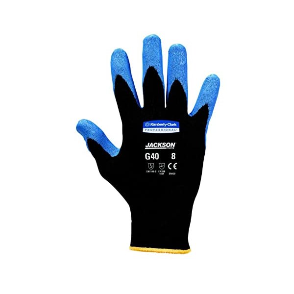 Kimberly-Clark G40 Foam Nitrile Coated Work Gloves, 40228, Purple, 12 per Pack